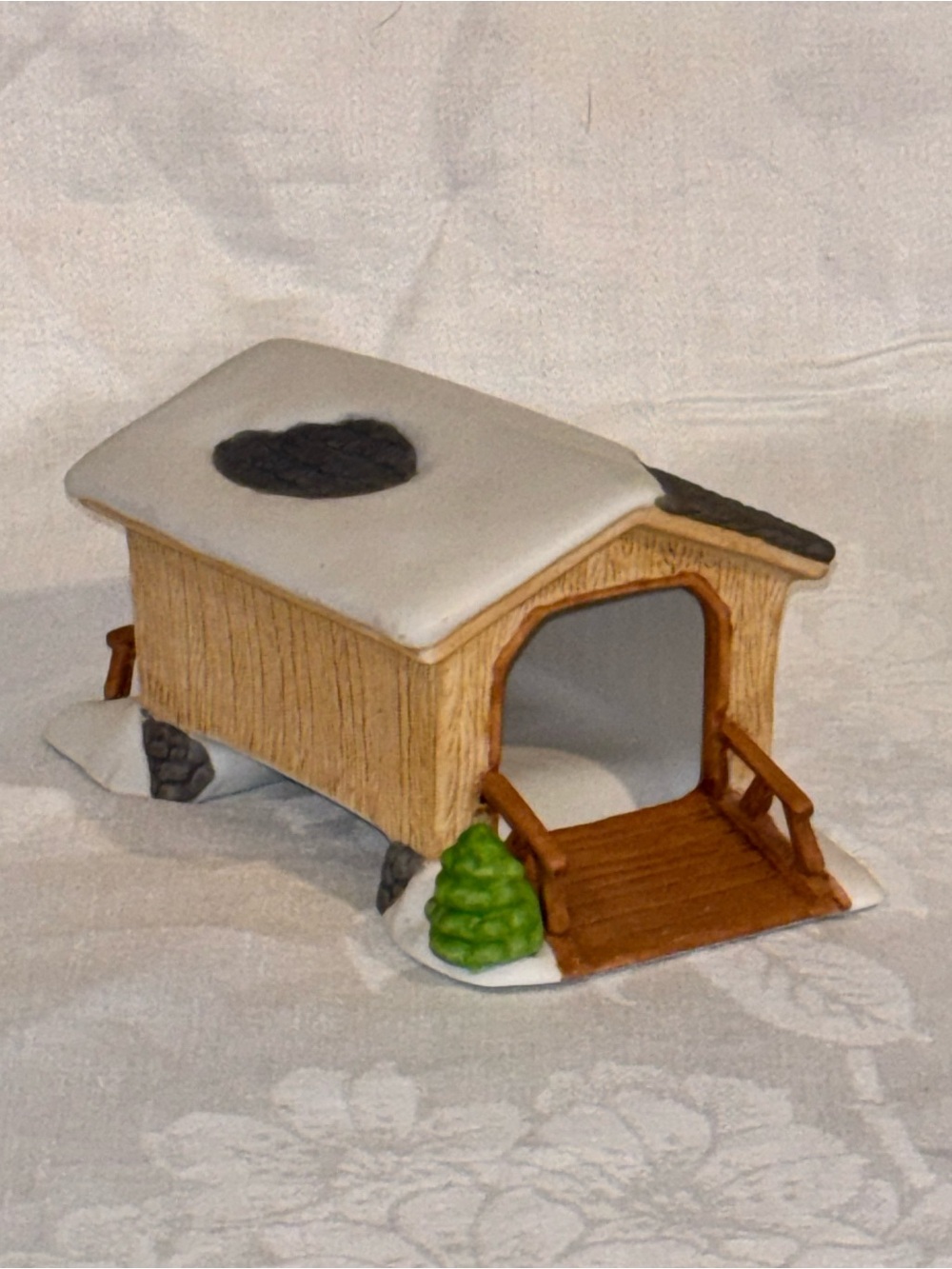 Dept 56 Covered Bridge Heritage Village Christmas